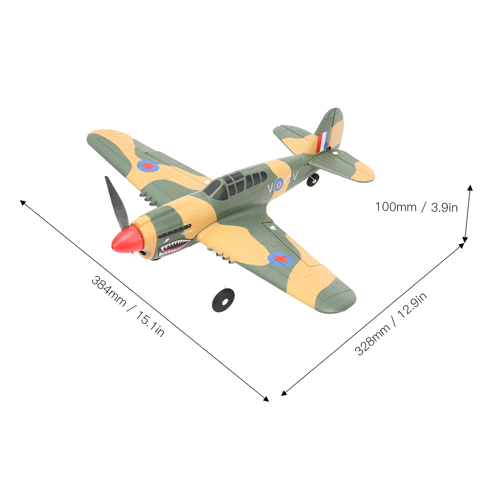 Nimomo XK A220 RC Uçak, Dört Kanallı P40 Fighter, Uzaktan
