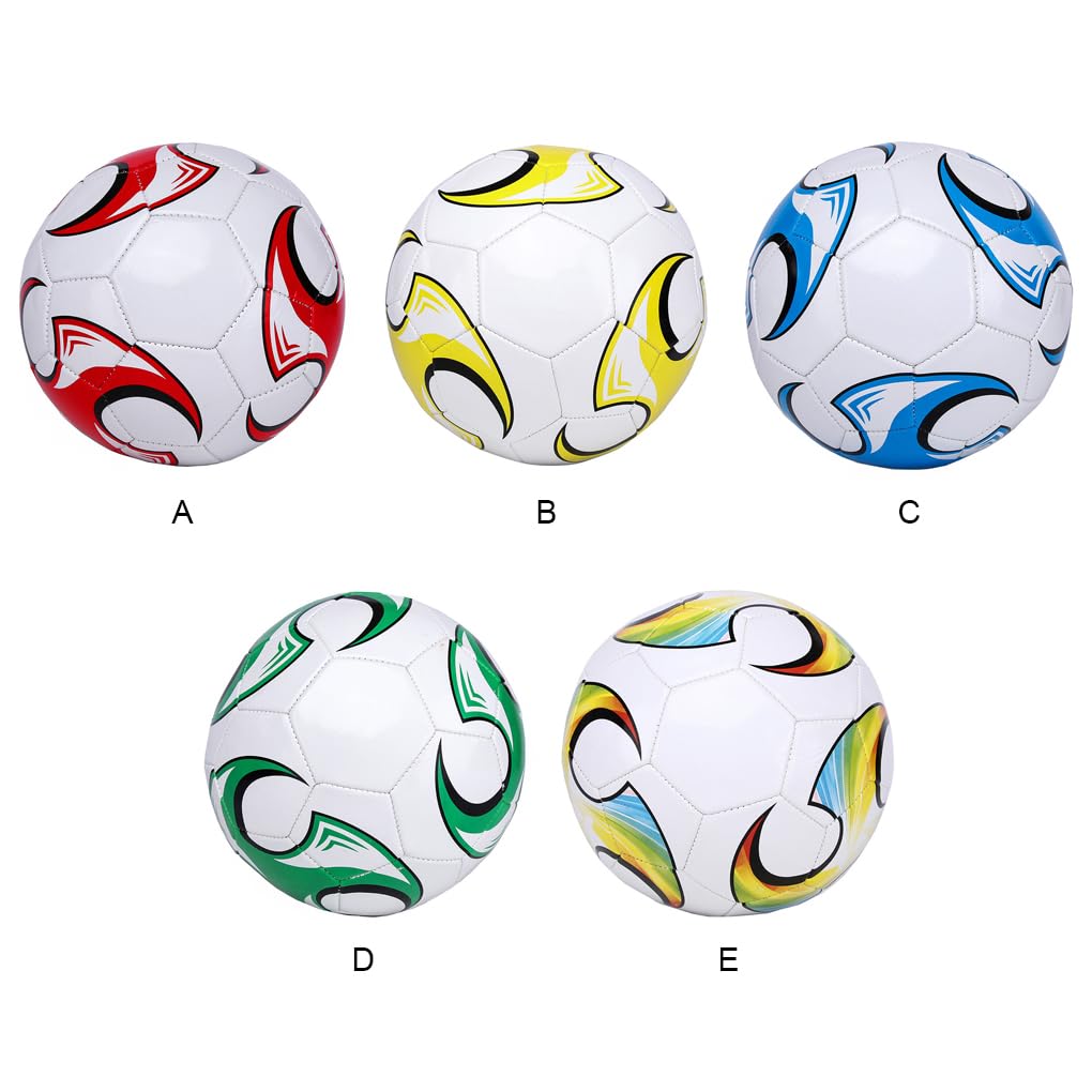 Adulti Calcio Professionale Competizione Atleta Partita Sporting PU Calcio Pratica Palla per Scuola Parco Giochi Giallo