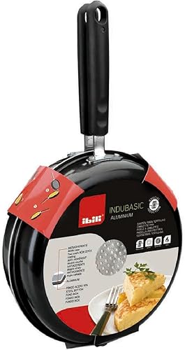 Miniatura 2 de IBILI - Sartén antiadherente de doble cara para tortillas de 11 pulgadas Fabricada en España Sartén para frittatas apta para voltear fácilmente