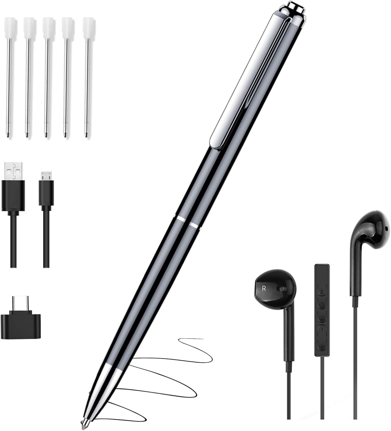 QZT Voice Recorder Pen 32 GB – Produktbild bei Amazon