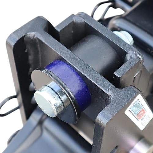 Miniatura 7 de Shocker HD Max - Enganche de caída de aire negro de 4-12 a 8-12 pulgadas, se adapta a enganche de 2 pulgadas, tiene bola de 2 pulgadas