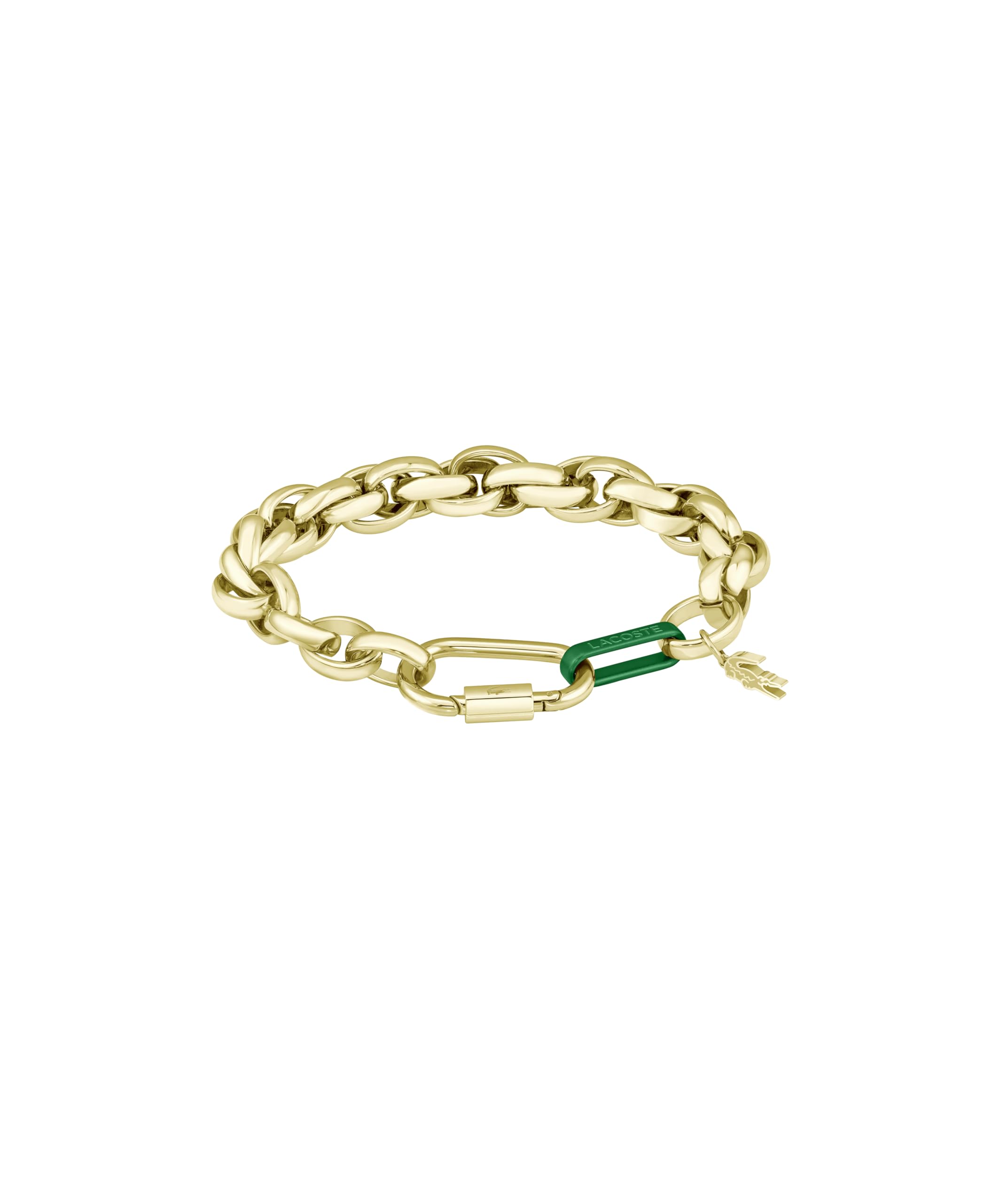Lacoste Women's AUDACIA Collection Chain Bracelet in Yellow Gold - 2040365