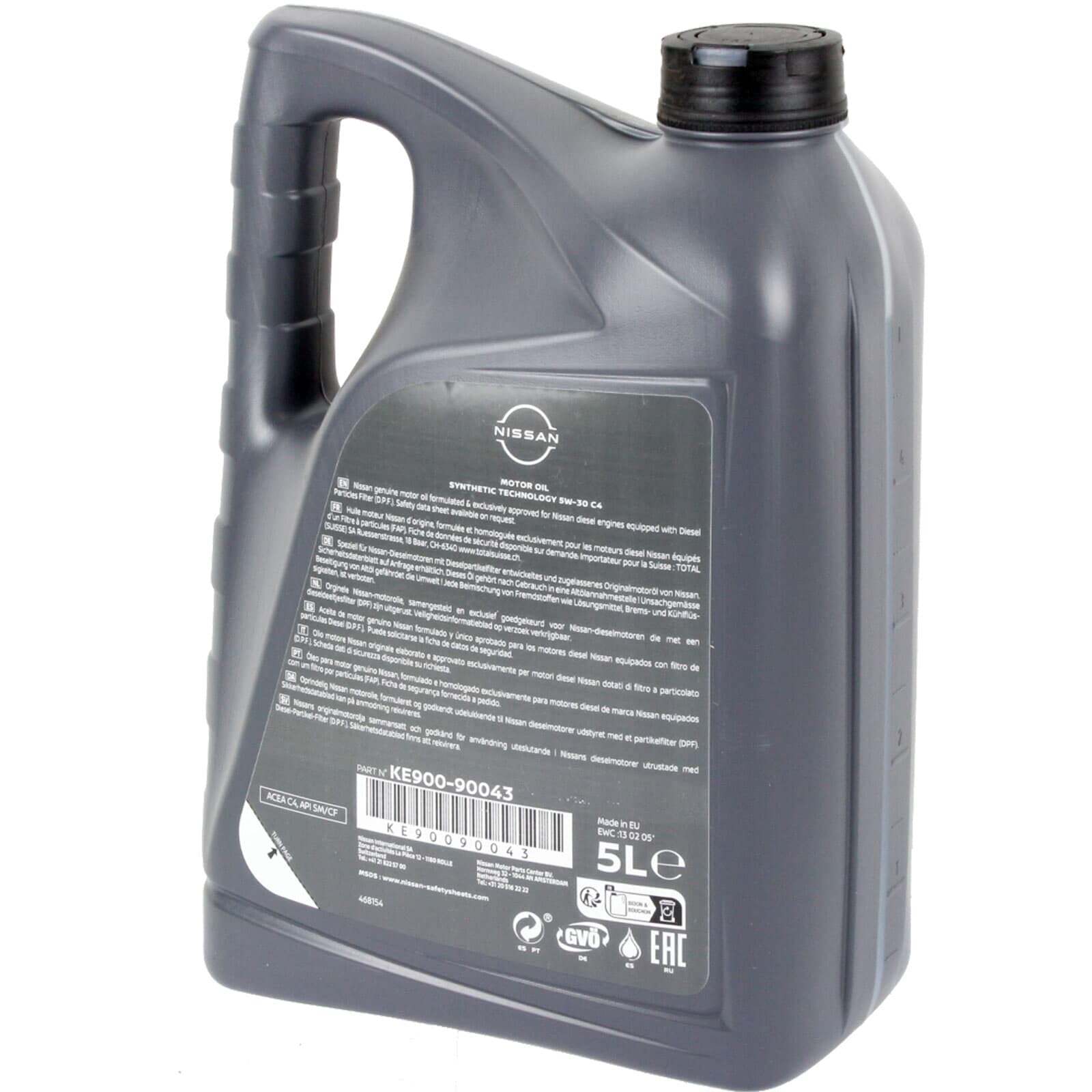 Mann Filter Ölfilter 5W30 C4 Motoröl | HU6011Z,(OX389/1D)+KE90090043+KE90090033 Mann Kompatibel mit Qashqai II (J11, J11_),X-Trail III (T32_, T32R, T32RR)