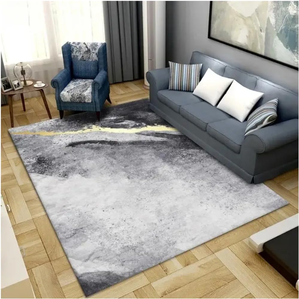 Tapis de sol moderne 80x120cm au design géométrique pour décoration maison