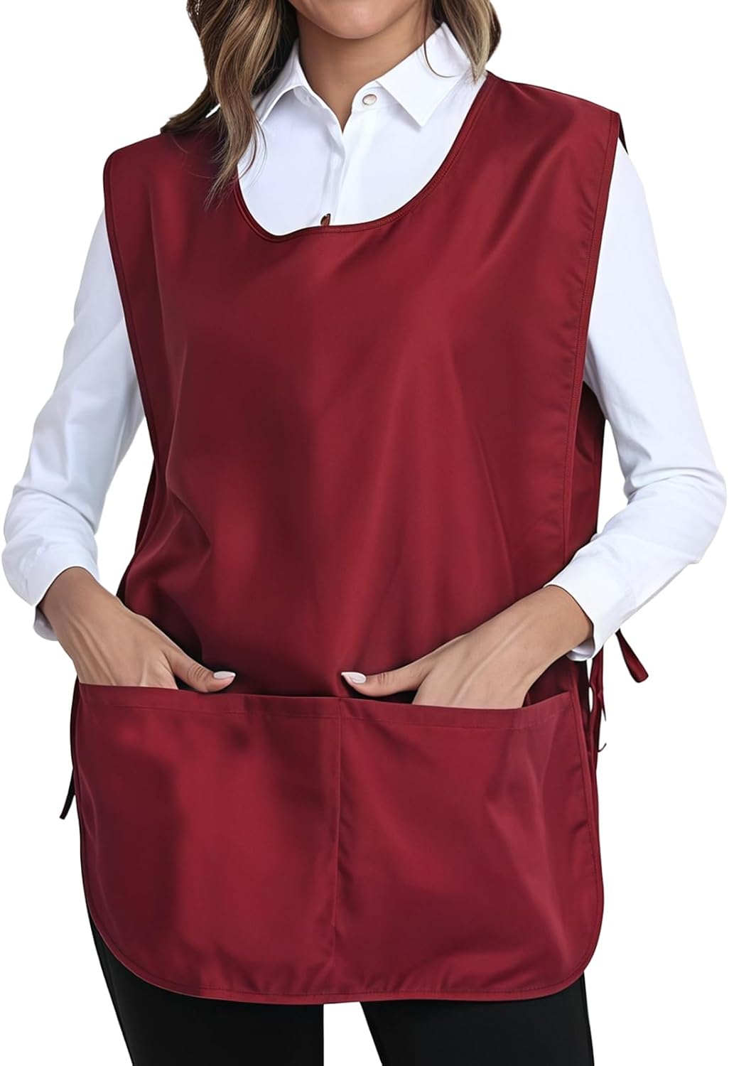 Custom Cobbler Apron Unisex with Pockets for Painting Cleaning Artiest Waterproof Apron Customized Text Logo Picture - Image 3