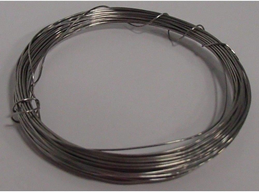 ginsengReliable Stainless Steel Survival Snare Wire 20 feet, 21 Gauge