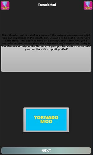 Tornado Mod Mods Addons For Minecraft Pocket Edition MCPE