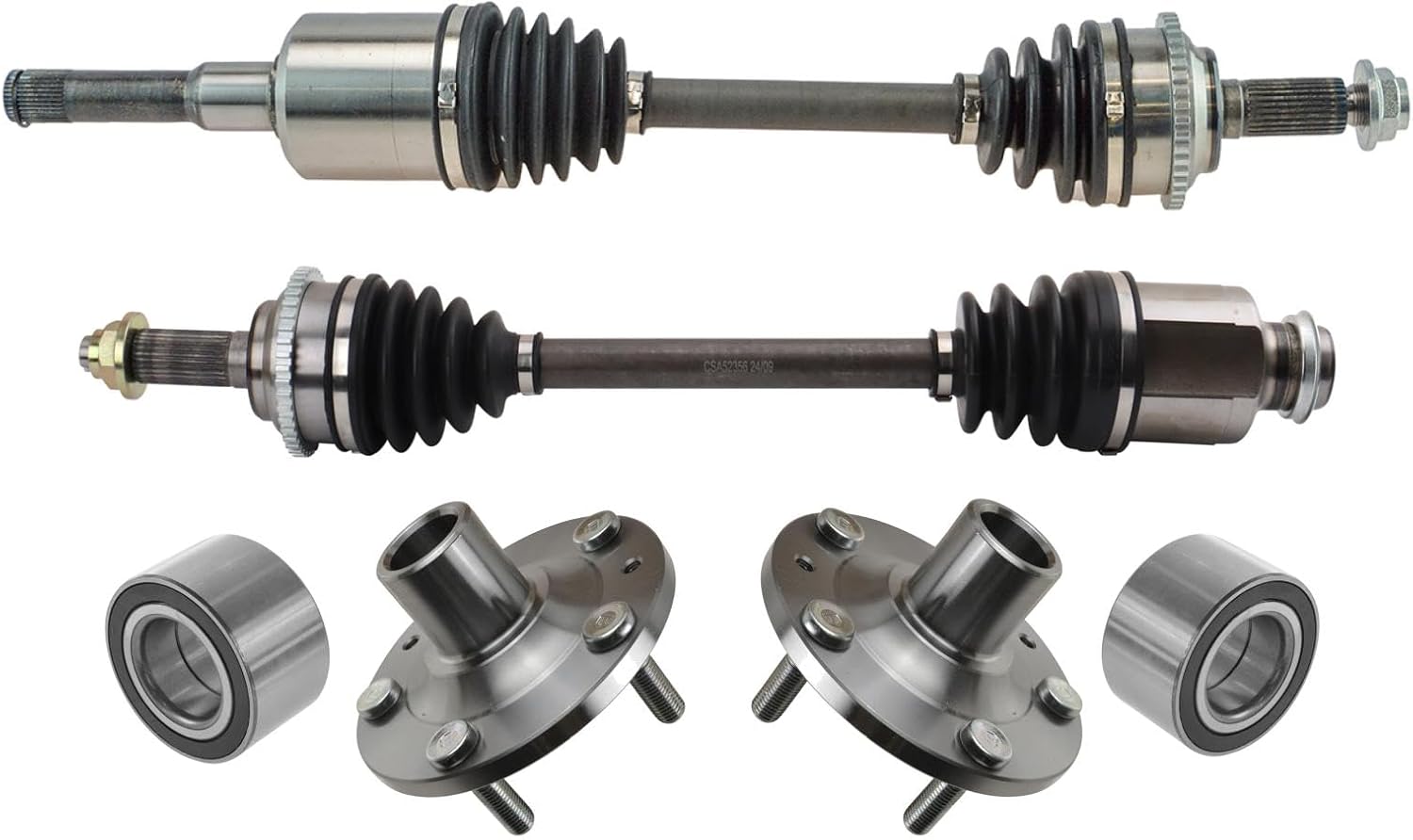 TRQ Drivetrain Kit Front Compatible with 2010-2012 Ford Fusion 2010-2011 Mercury Milan