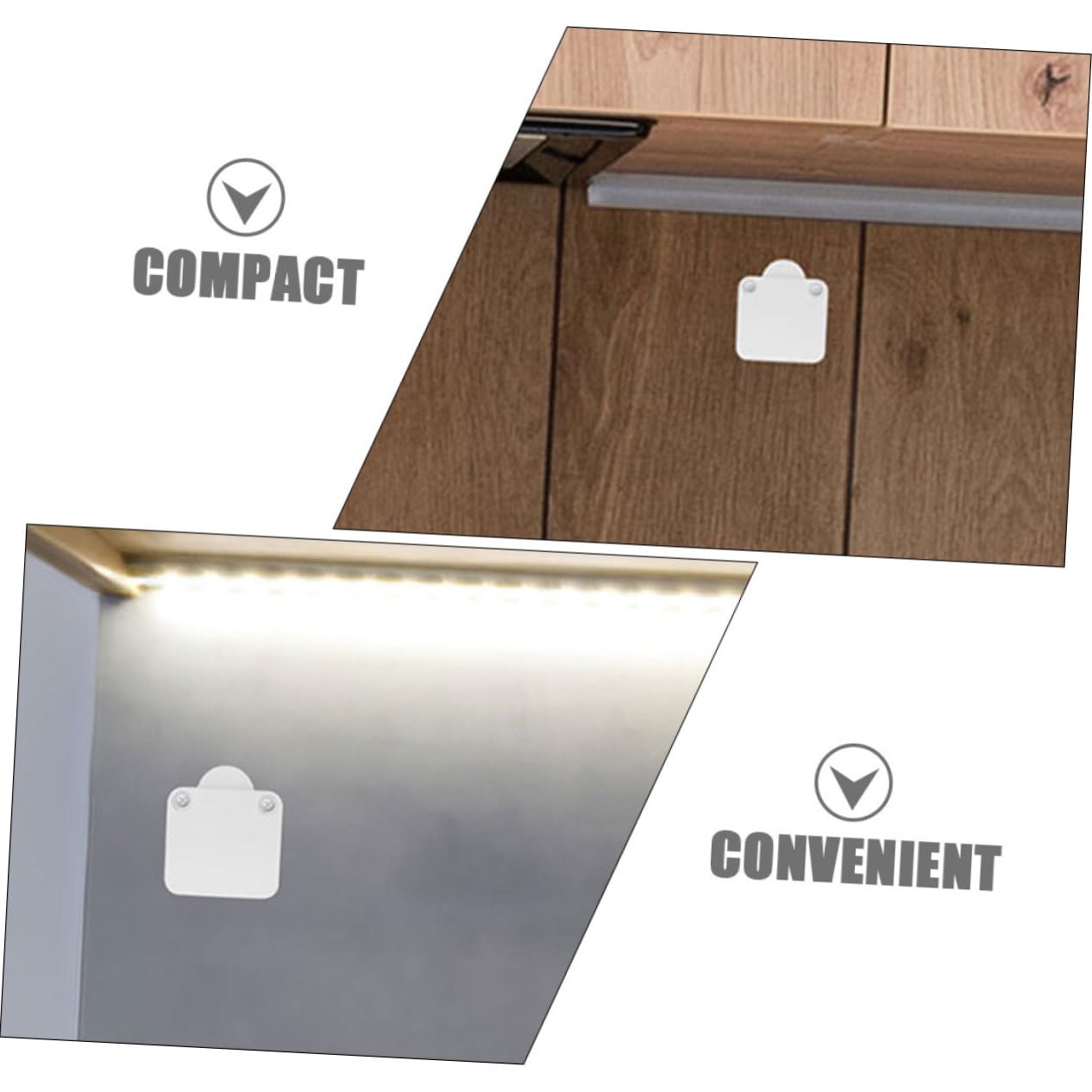 Housoutil 3 Series Interruptor De Luz De Puerta De Armario Sensor De Gabinete Bisagra Organizadores Armarios Organizador Para Armarios Interruptor Para Luces De Armario Cobre 4 Piezas X 3