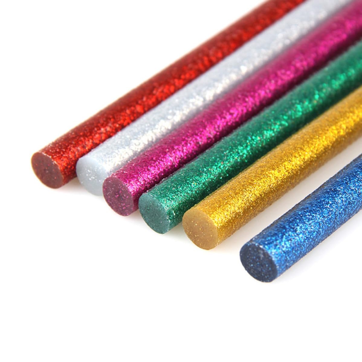 Holibanna 100pcs Hot Melt Glue Sticks for DIY and Drawing Decoration, High Strength Resin Jumbo Glue Rods with Good Thermal Stability, Suitable for Plastic and Fiber Crafts