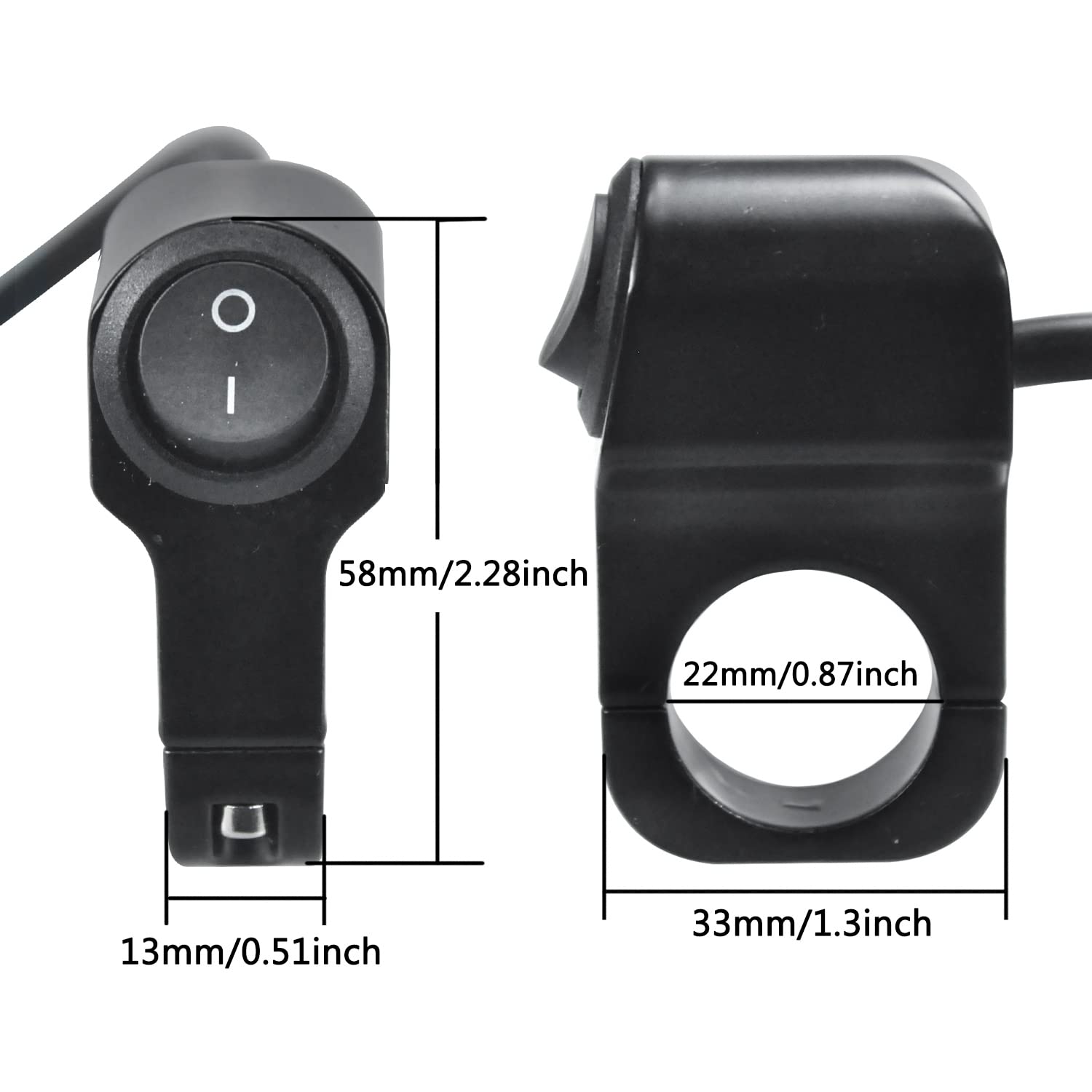 On/Off Switch (Kill Switch) With Wires For Coleman CC100X & CT100U Tra - Foto 6