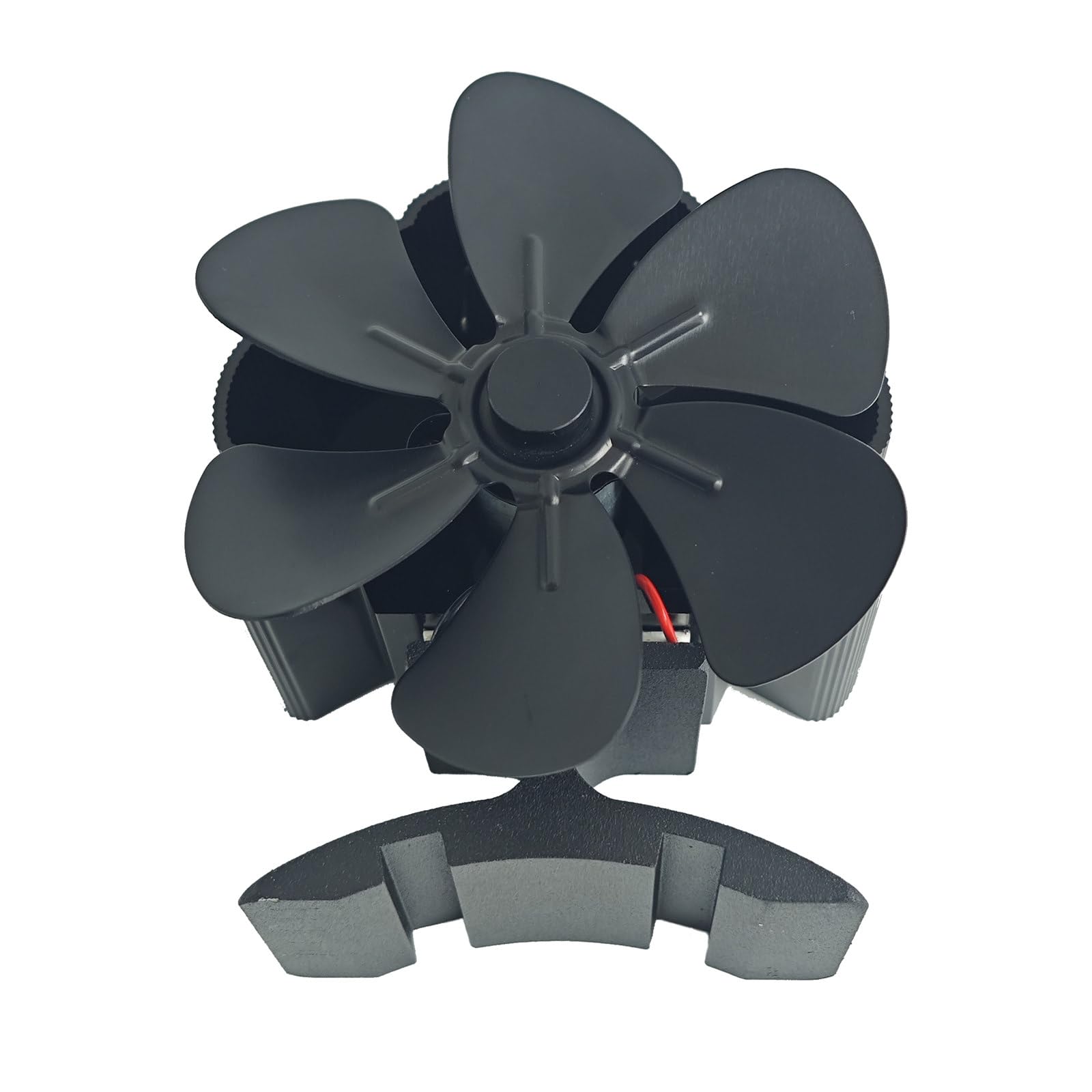 Buxuaaaa Coal Fireplaces Fan 6 Leaves Stove Fan Without Electricity Fireplaces Stove Heat Powered For Wood Burners Wood