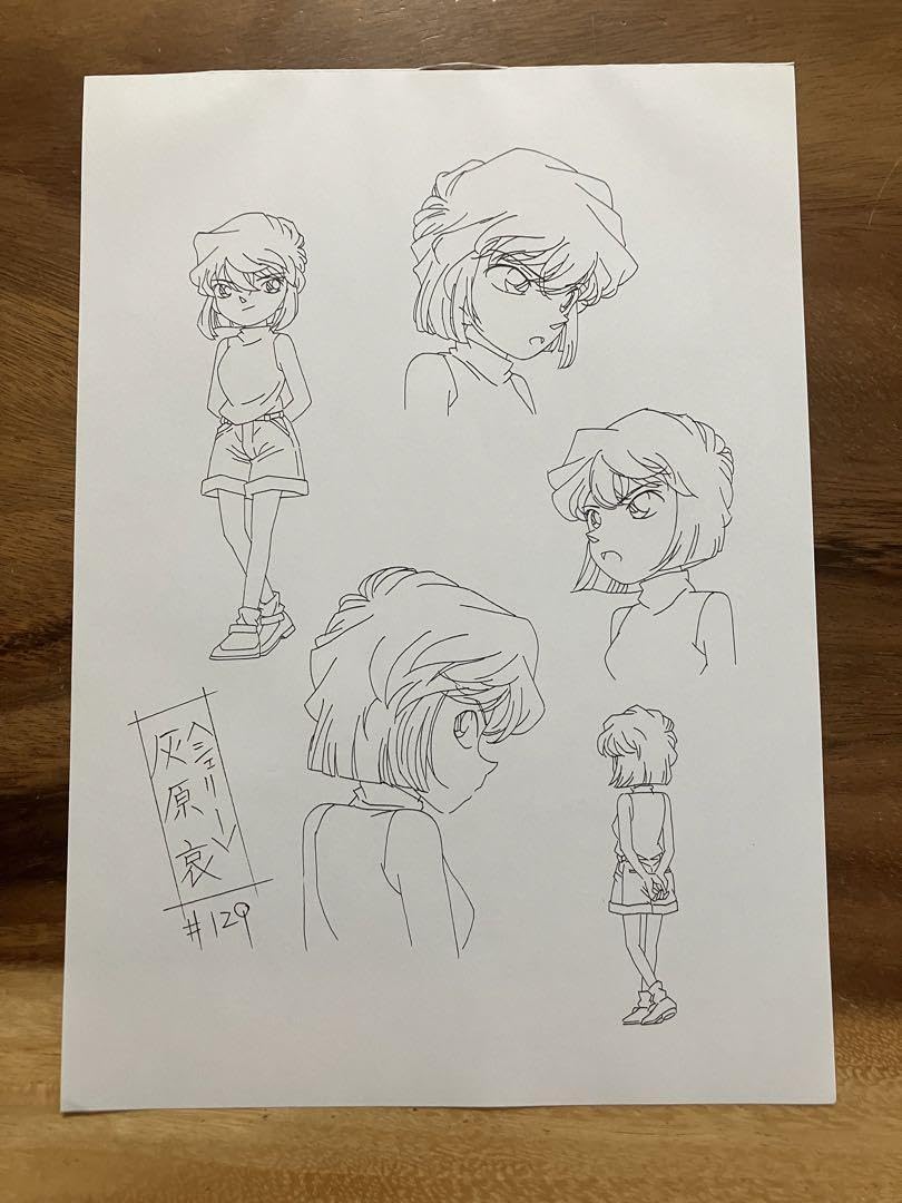 Amazon.co.jp: 名探偵 灰原哀 原画設定資料集 約A4 : おもちゃ