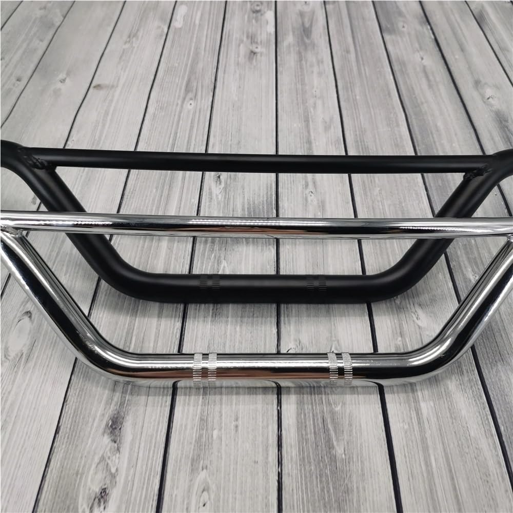 Manillar Barra Transversal Moto Manillar De Motocicleta Vintage De 22 Mm O 25 Mm Y Volante De 7/8'' O 1-1/8