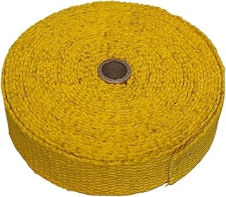 Cinta Anticalorica,Cinta Anticalorica Escape Cinta térmica de escape Uso apto para motocicleta, envoltura térmica de escape de 1,5 m Uso apto para cinta de protección térmica de fibra de vidrio Uso ap