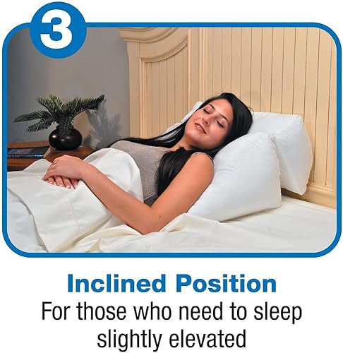 Miniatura 5 de Contour Productos almohada para rotar 10 en 1 30-600V Estándar ancho Blanco 1 1