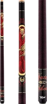 Viper Underground 58 2-Piece Billiard/Pool Cue, Fatal Shot