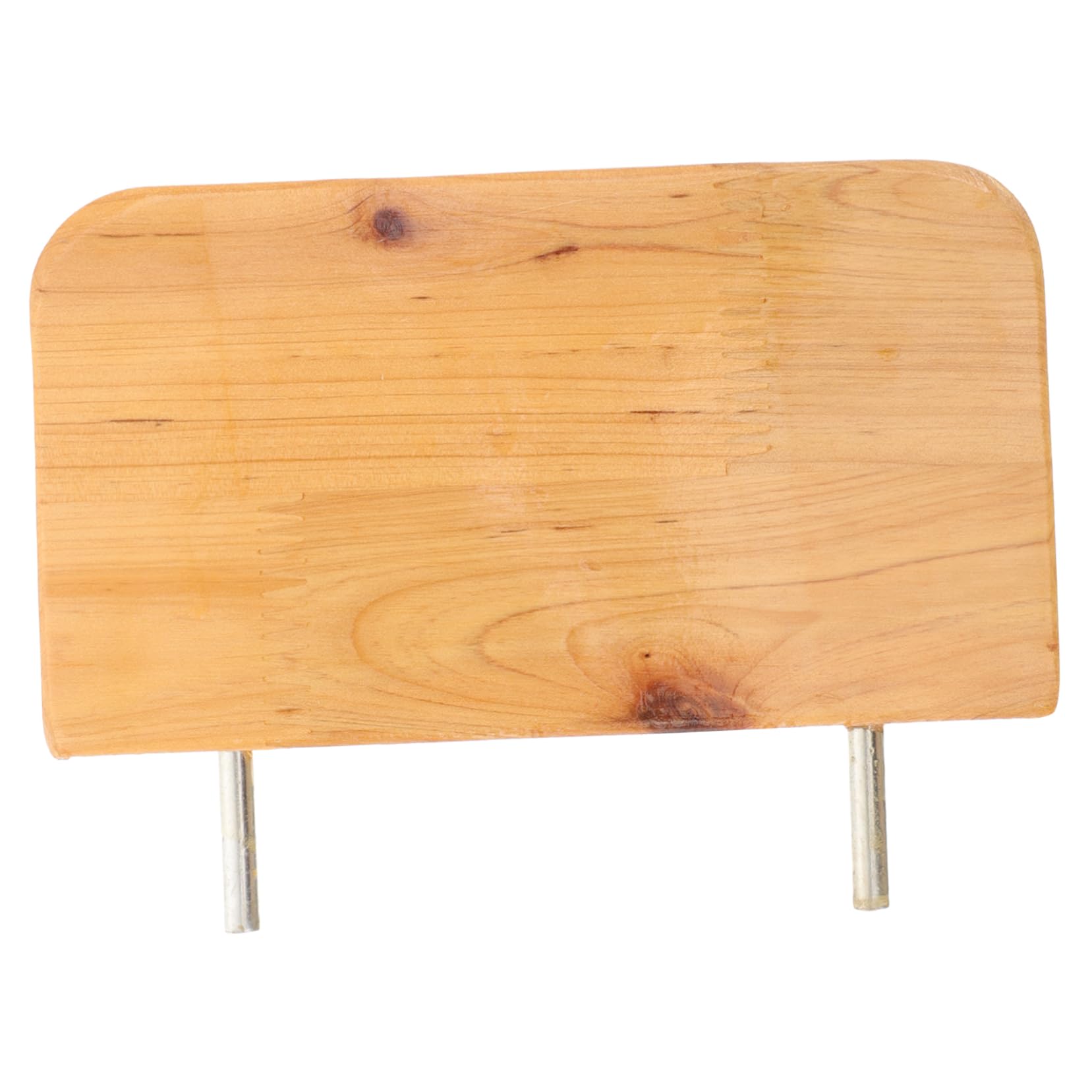 TOPPERFUN Wooden Pillow for Bathtub Detachable Head Rest Support Sturdy Wooden Head Pillow for Shower Lightweight Portable