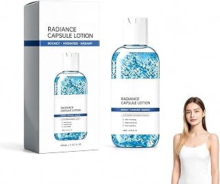 Radiance Capsule Lotion Hydrating Brightening Skin Moisturizer for Daily Facial Care