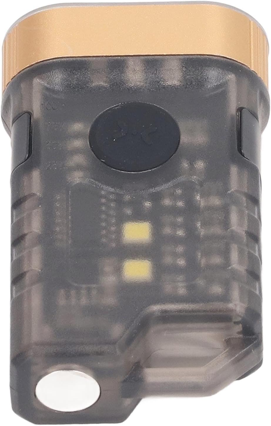 Hyuduo Mini LED Flashlight High Brightness IPX5 Portable Keychain Flashlight for Outdoor Warning Detection