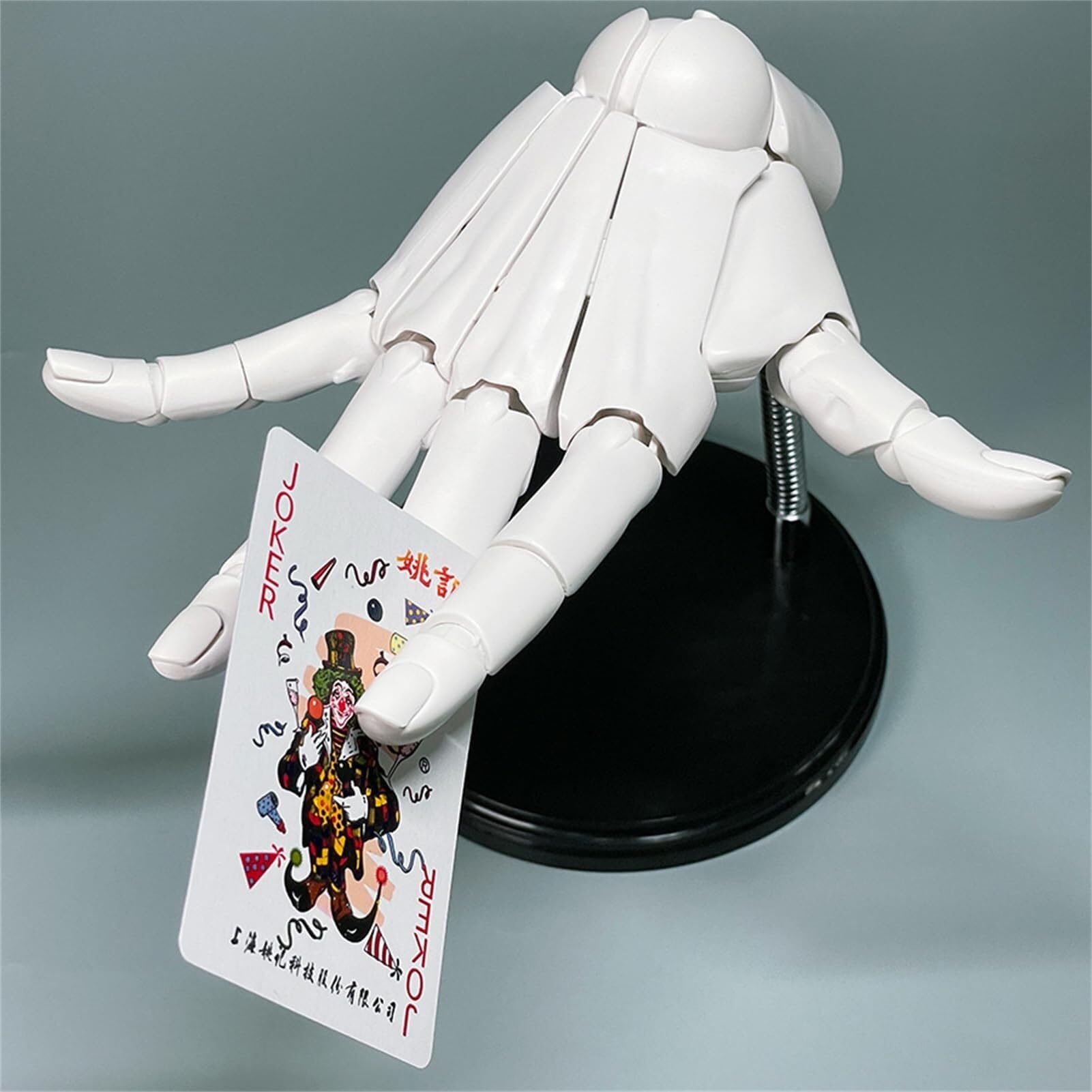Mano de maniquí de artistas, modelo de mano derecha ajustable flexible con articulaciones móviles para mostrar, dibujar y pintar