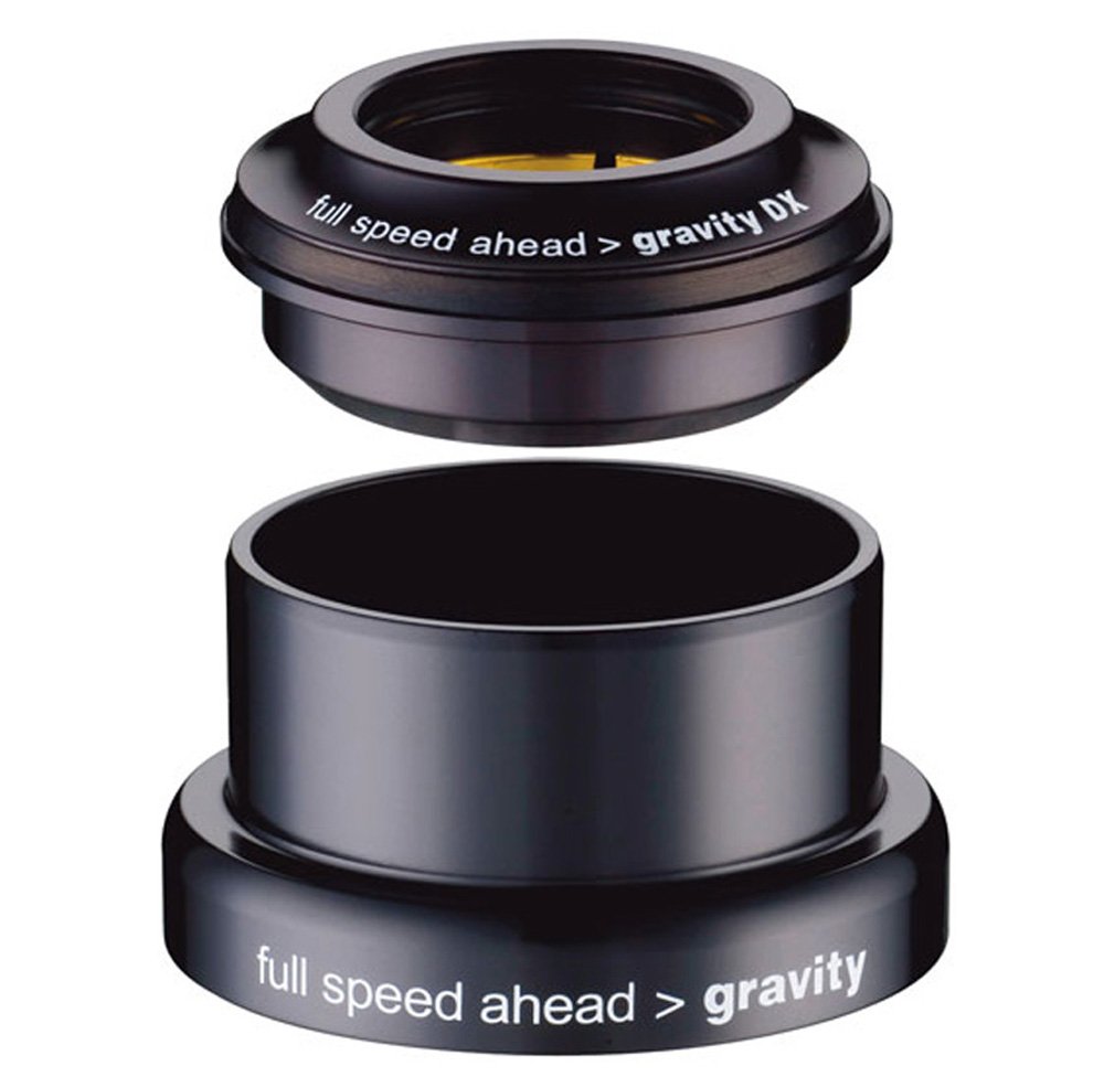 Gravity DX Headset, 1.5 ext>1-1/8 int (1-1/8 Fork) - blk