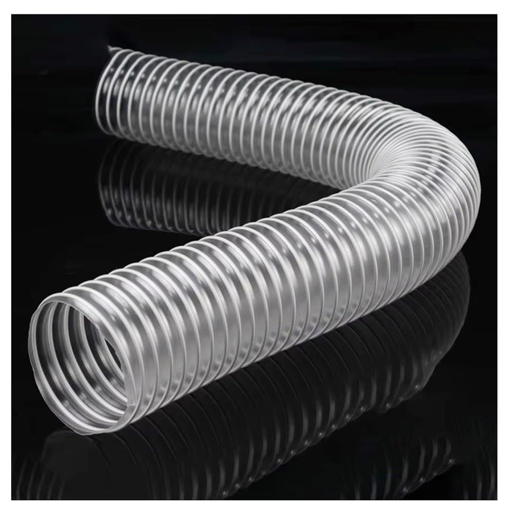 Tubo Corrugato In Filo Di Acciaio PVC Bianco Trasparente