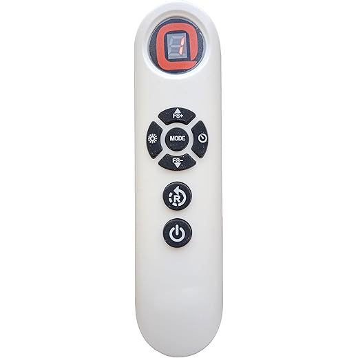 LipiWorld? Fan Remote Control (Old Remote Exactly Same Will Only Work) Compatible for Orient Fan Remote