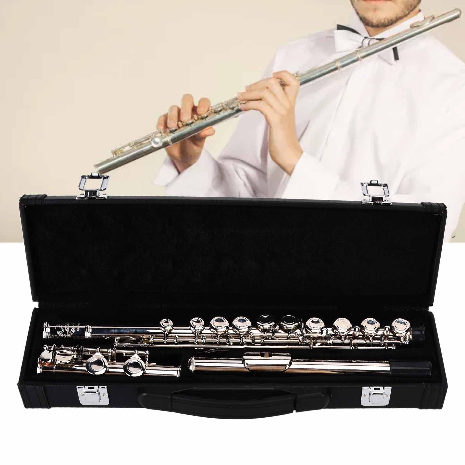 Foro Chiuso C Flauti 16 Tasti Strumento Scuola Banda Orchestra Flauto Per Studenti Principianti Assemblaggio di Strumenti a Fiato