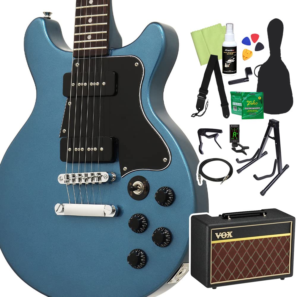 Amazon | Blitz BLP-SPL/DC MBL エレキギター初心者14点セット VOX