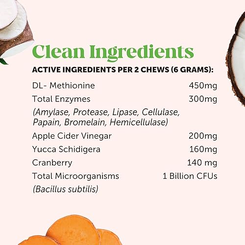 Miniatura 8 de PetHonesty Masticables de hierba verde para perros  Tratamiento de ahorro de manchas de césped causado por la orina del perro  Arándano vinagre de