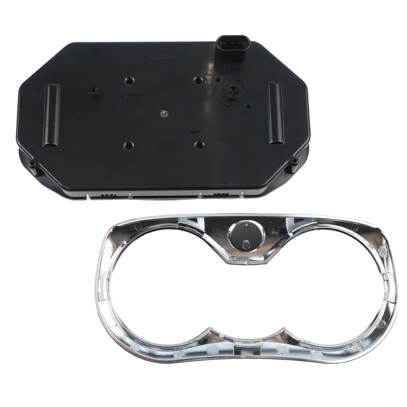 Compteur de vitesse LCD Cluster avec lunette chromée pour Sea Doo GTI 130 2008-2010 GTI SE 155 pour Wake 155 pour gts Pro 130 2011 RPM lecture du niveau de carburant