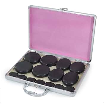 Amazon.co.jp: 16/22個ホットストーンマッサージ 暖房ボックス