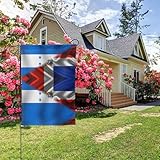 bandiera dell'honduras, bandiera della repubblica dominicana, doppia faccia, 28x40 pollici, decorazione per esterni