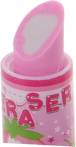 Miniatura 3 de SAFIGLE 3 unids niños papelería coreana borradores lindo lápiz borrador de dibujos animados lápiz fruta patrón s papelería novedad goma pluma