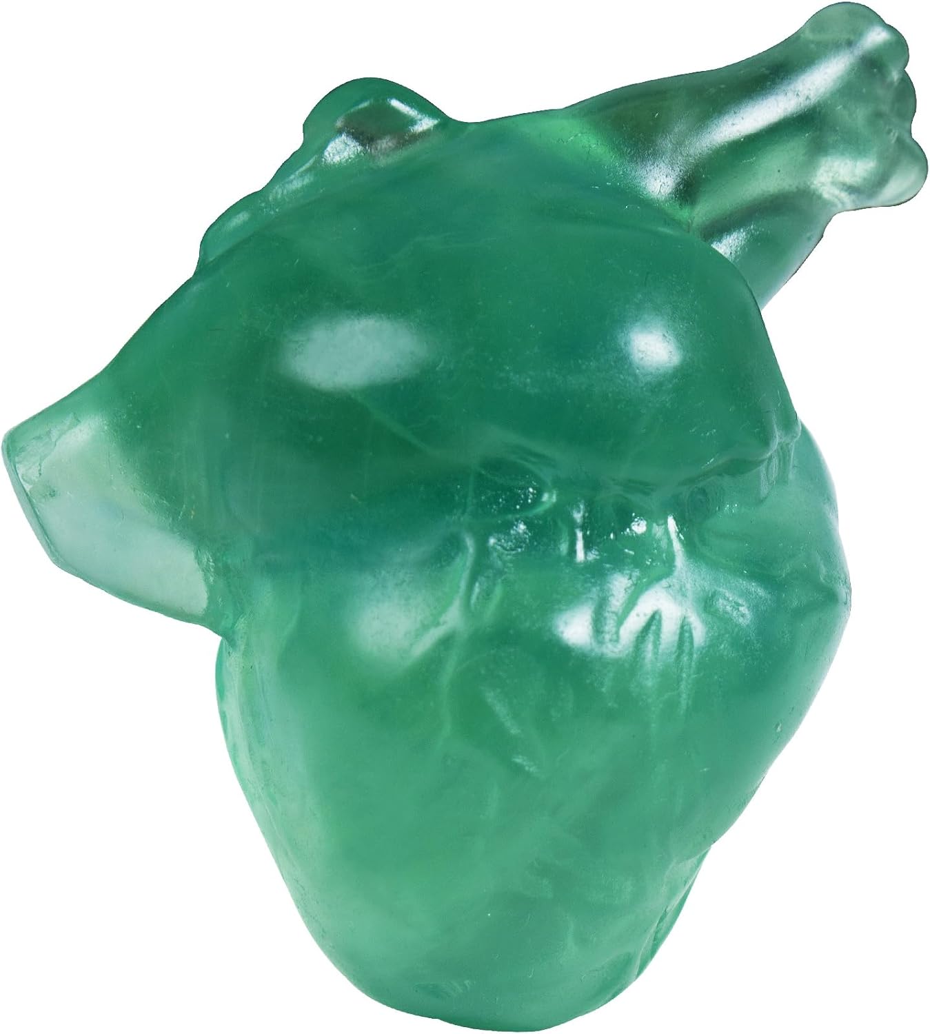 Fluorite Heart Crystal Figurines, 2.1 Inch Crystal Heart Love Statue for Home Decor, Meditation and Stress Relief, Hand Carved Natural Healing Stone Cardiac Sculpture Spiritual Gift for Women