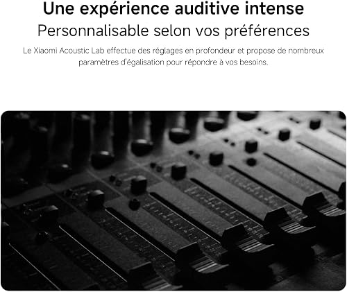 XIAOMI Redmi Buds 6 Pro – Écouteurs Bluetooth Intra-Auriculaires, ANC 55dB, Audio dimensionnel, Hi-Res/LDAC, 9.5h+36h autonomie, IP54, Triple Haut-Parleur, Noir - 6