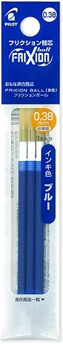 Pilot Frixion - Bolígrafo 038 de repuesto para bolígrafo delgado y 3 juegos, azul (LFBTRF30UF3L) disponible en Yaxa El Salvador