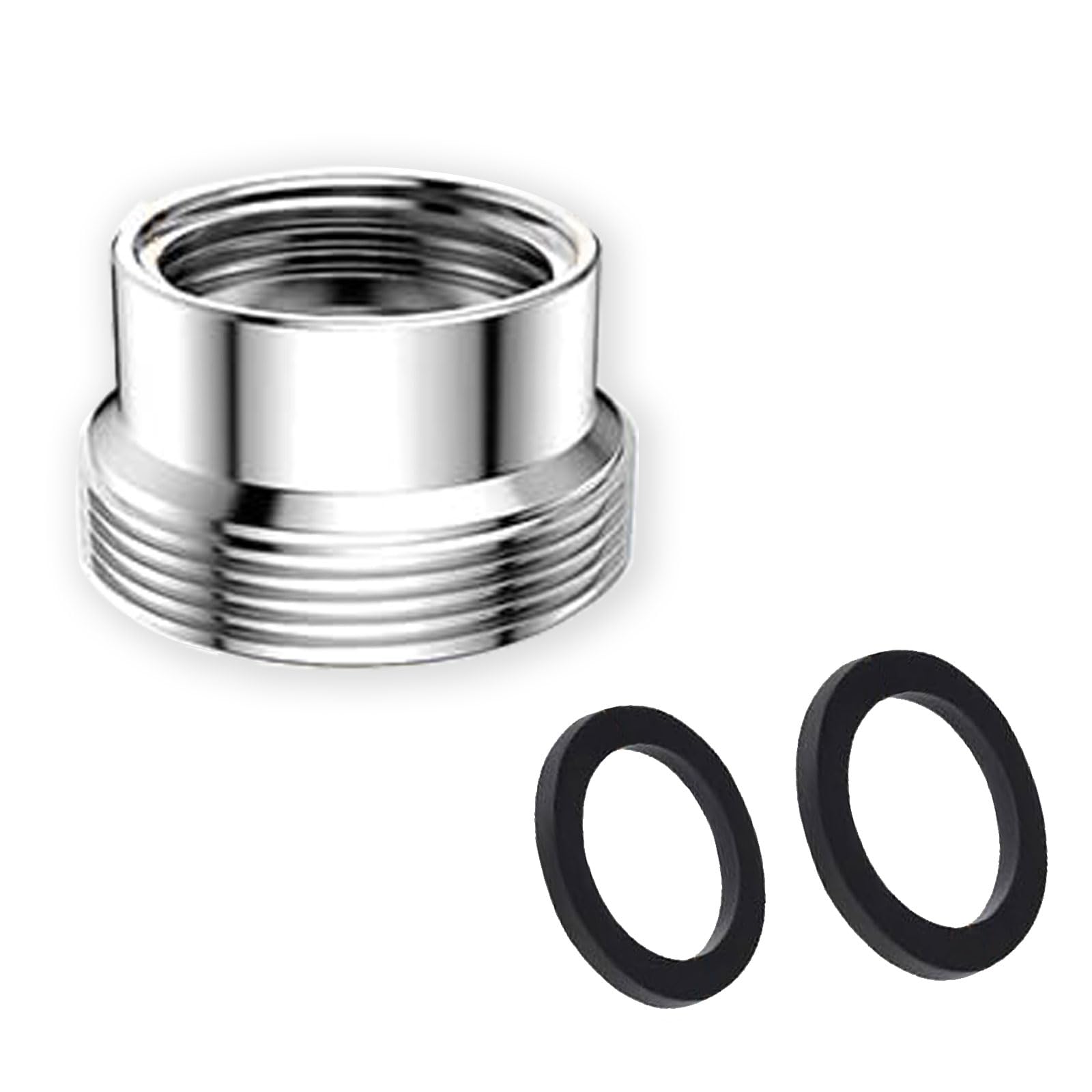 ORTAVA Adapter do kranu, adapter gwintowany do gwintu zewnętrznego M22 na gwint wewnętrzny M16, idealny do perlatora i umywalki
