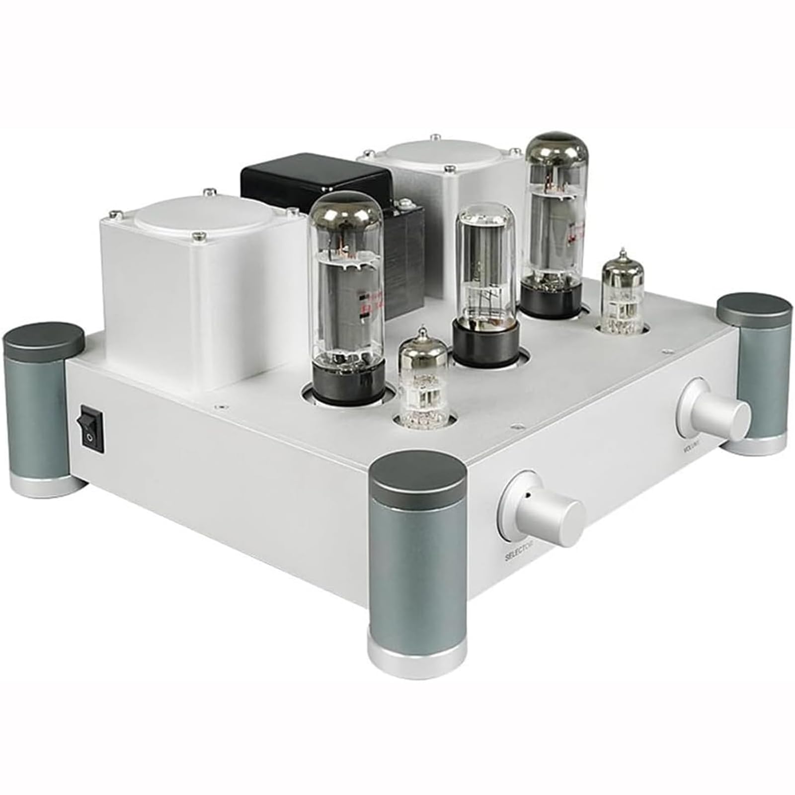 Amplificatore stereo Hi-Fi a tubo vuoto, amplificatore audio a estremità singola, uscita 10 W x 2 potenza per audio domestico e altoparlanti esterni