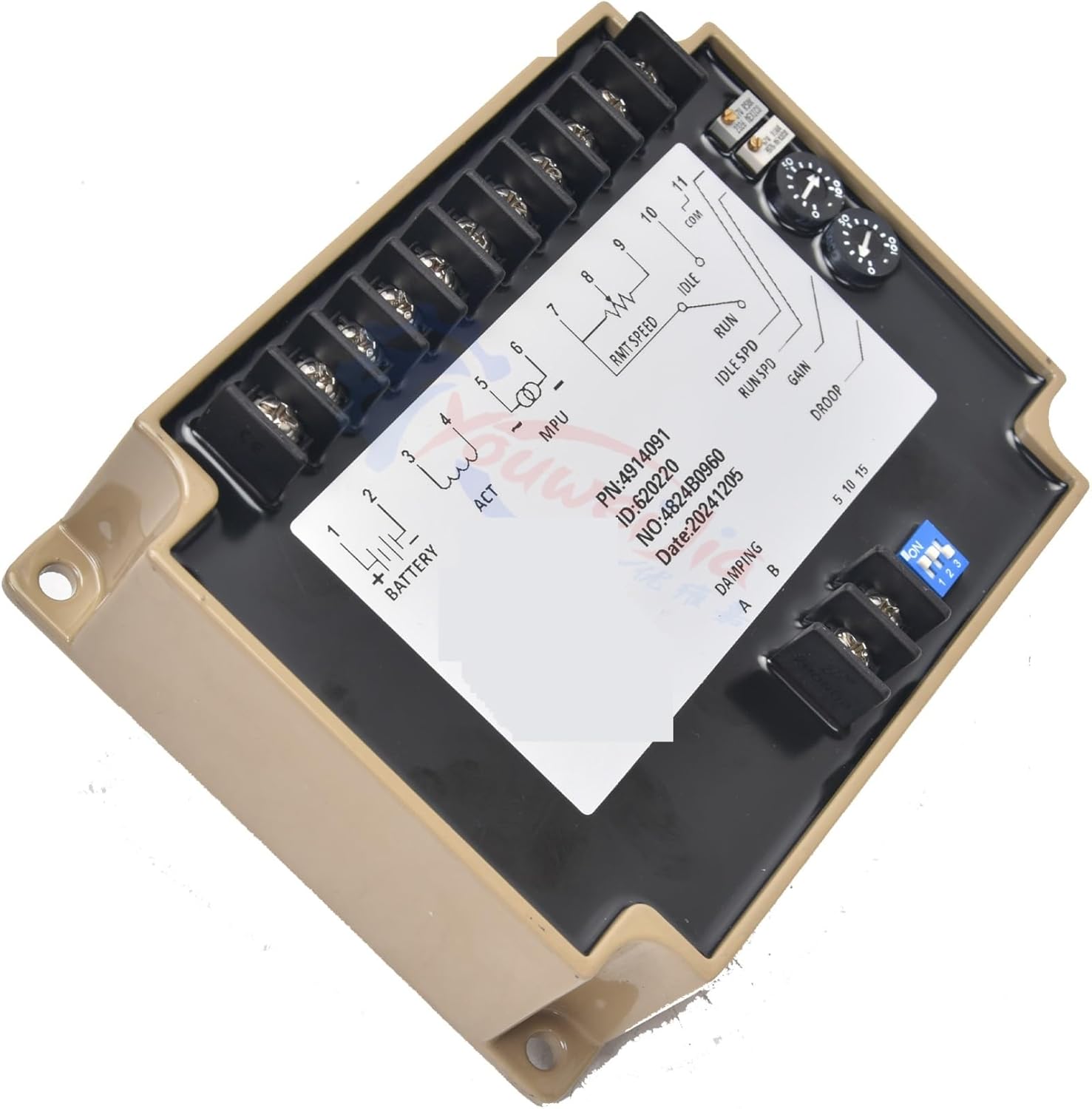 Engine Speed Controller Governor Generator Part 4914090 4914091 Accessory for Generators(4914091)