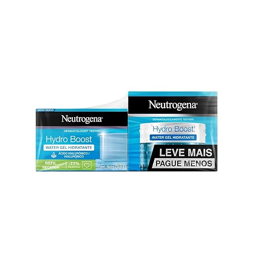 Neutrogena Hidratante Facial Hydro Boost Water Gel 50g + Refil Hydro Boost Water Gel 50g