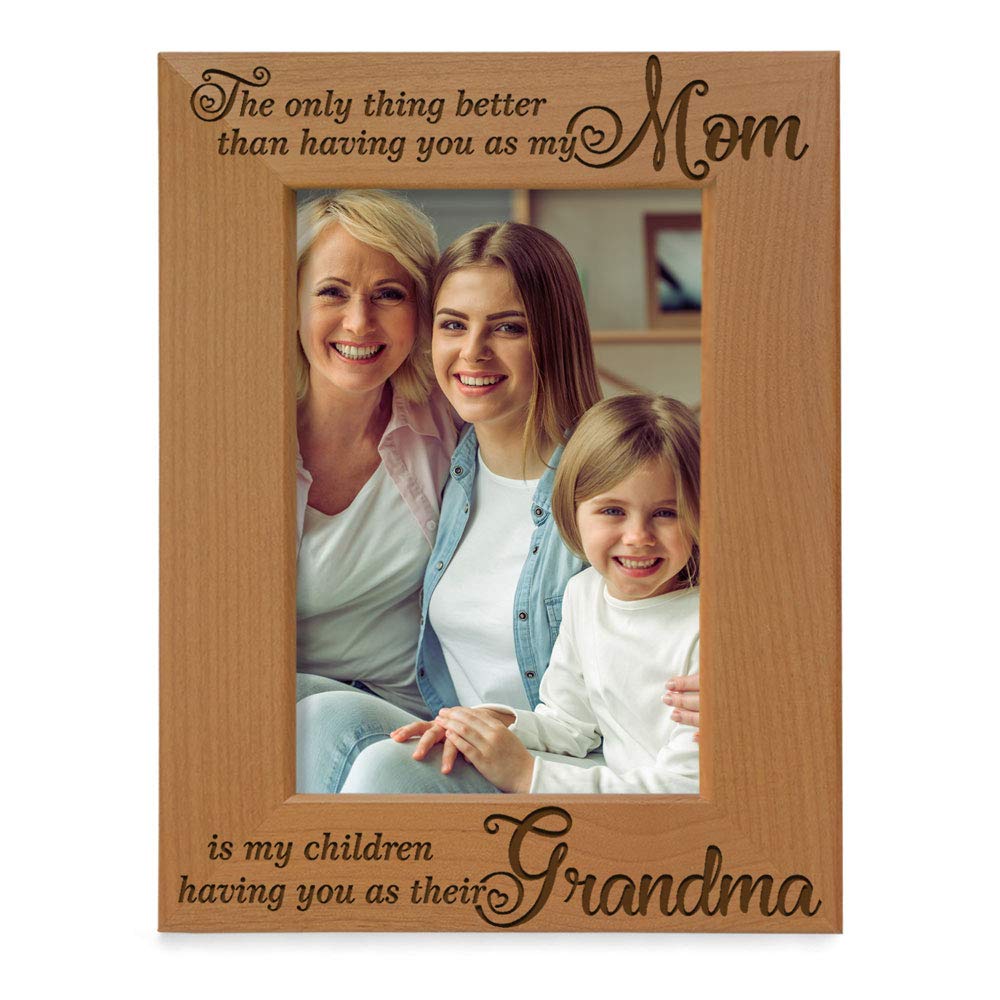 Engraved Grandma Frame - Best Grandma Ever Gift -8