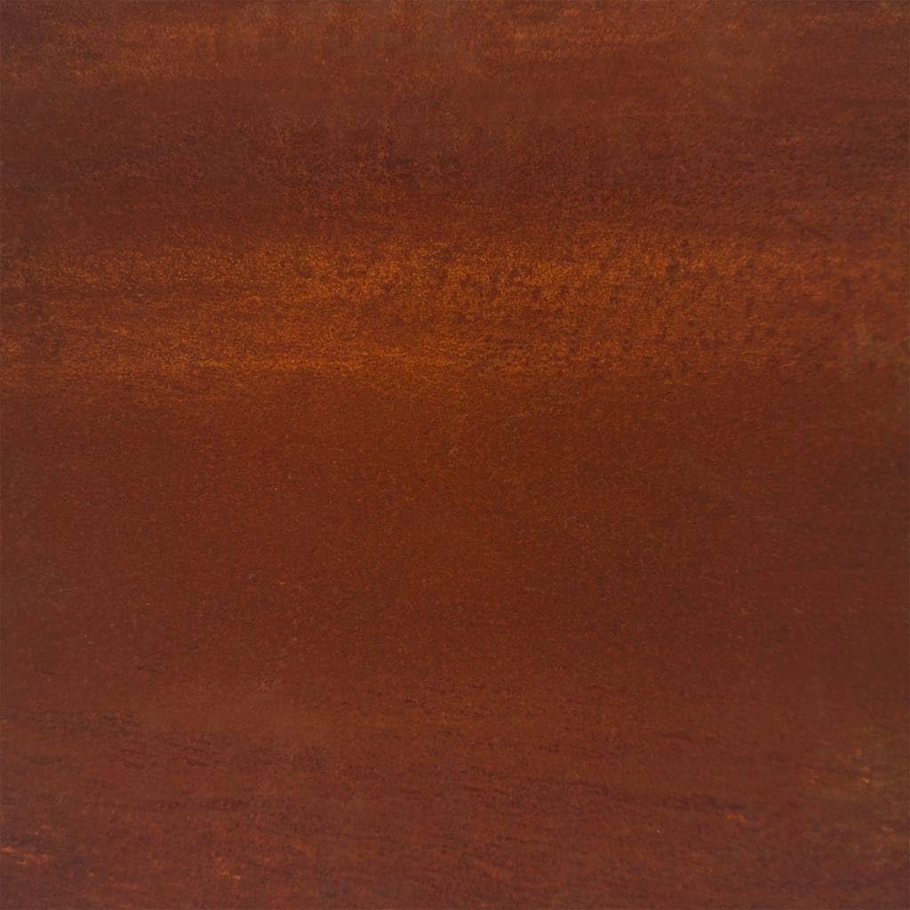 Pflanzkübel Rostig Wetterfester Stahl 40x40x80 cm Hochbeet mit offenem Boden für Garten Balkon Terrasse, stabiles Pflanzgefäß mit Abflussloch und natürlichem Rostfinish