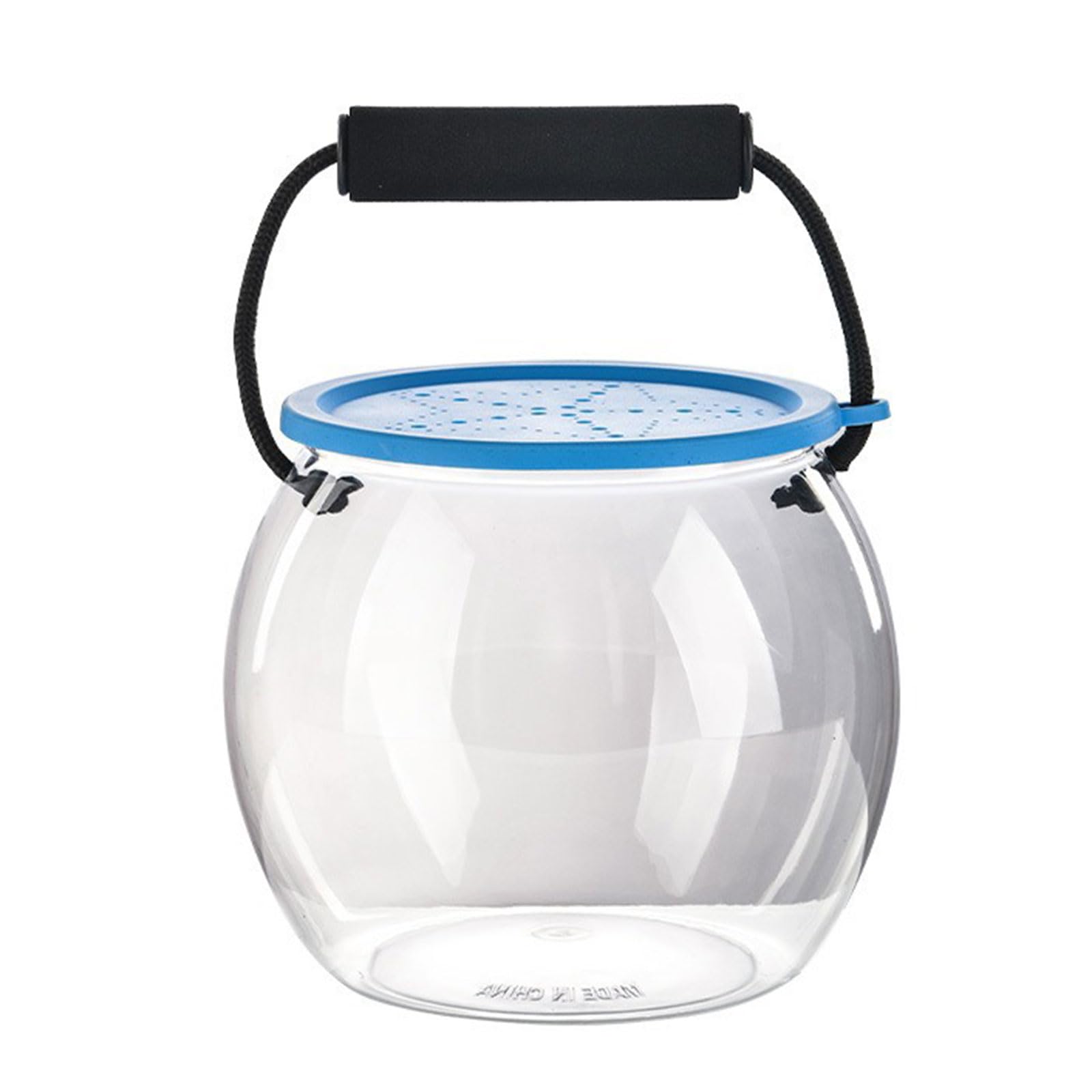 Réservoir portable pour poisson avec couvercle en silicone hermétique de haute qualité marine