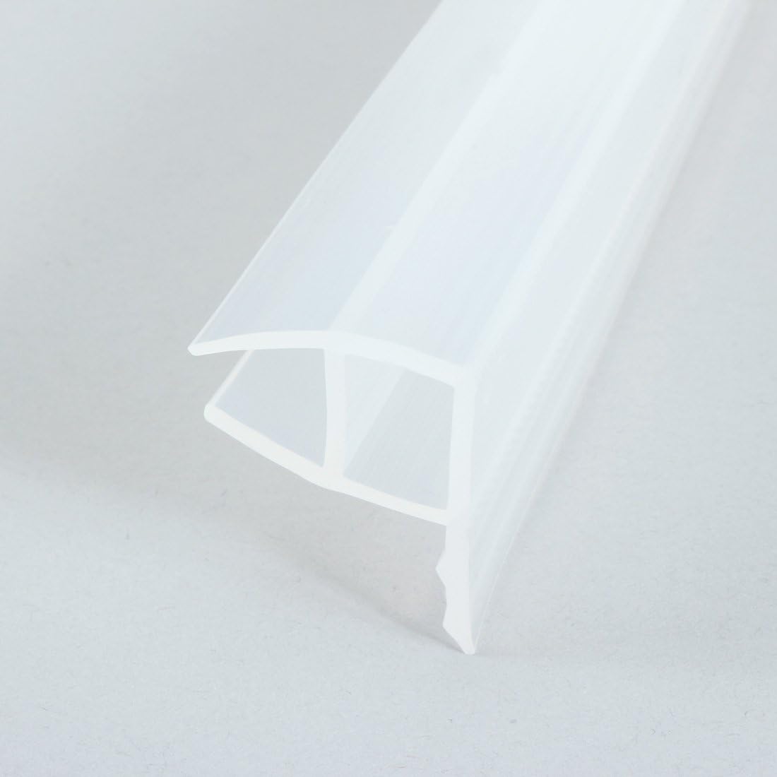 Aexit 78.7-inch Frameless Weatherproofing Window Shower Door Seal Clear for 10mm (Weather Stripping 3/8-inch) Glass