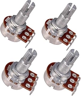 CALANDIS® Long Split Shaft Guitar Bass Volume Tone Control Pots Potentiometer 500K Price In India