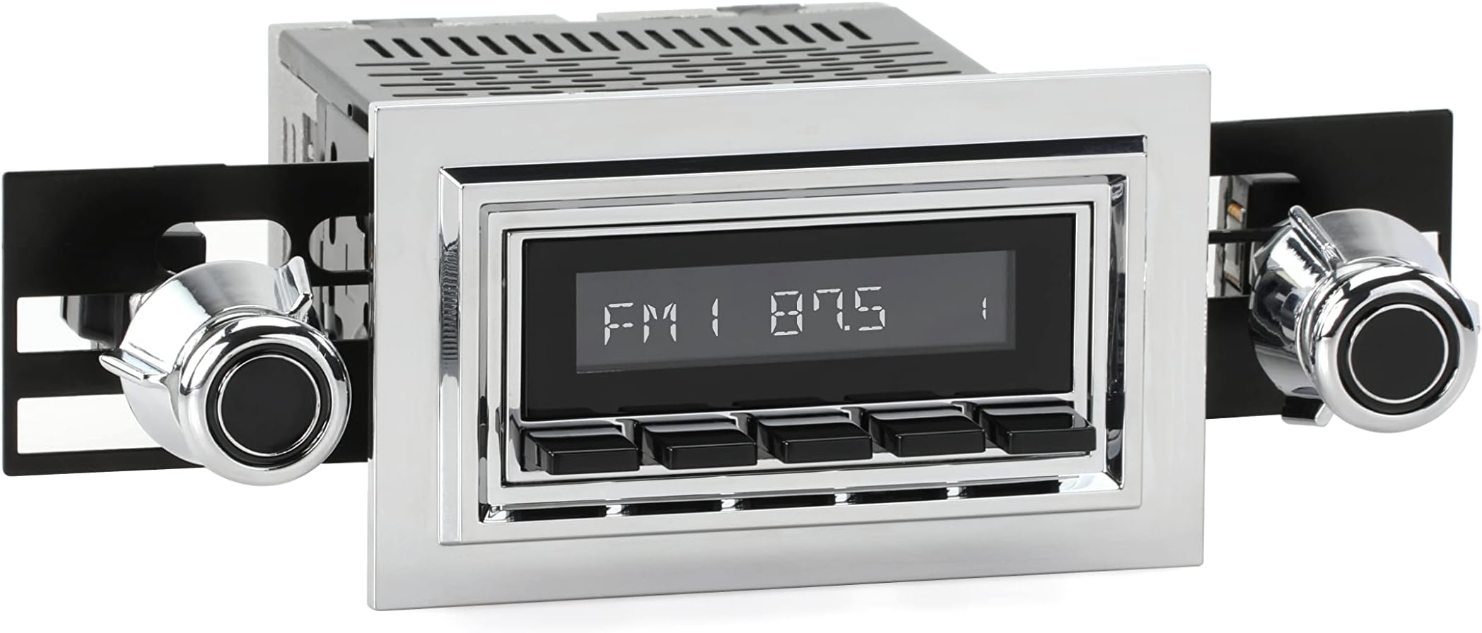 RetroRadio Compatible with 1978-83 Jeep J20 Features Include Bluetooth, USB, AM/FM HCB-M2-121-55P-75PJ1