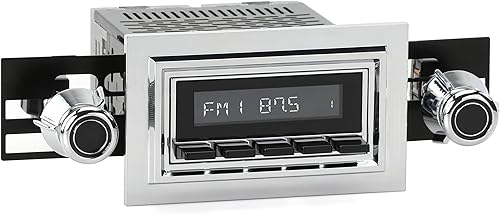 RetroRadio compatible con Ford LTD 1980-82. Las características incluyen Bluetooth, USB, AMFM HCB-M2-121-55-75F3