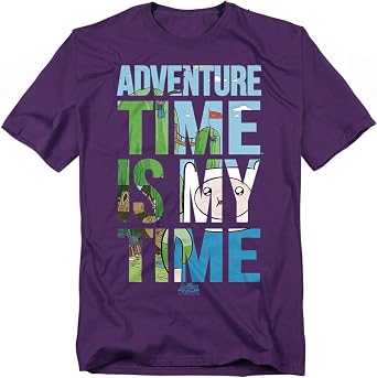 Popfunk Adventure Time My Time Cartoon Network T Shirt Black